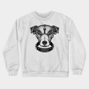 Dog thought forms Crewneck Sweatshirt